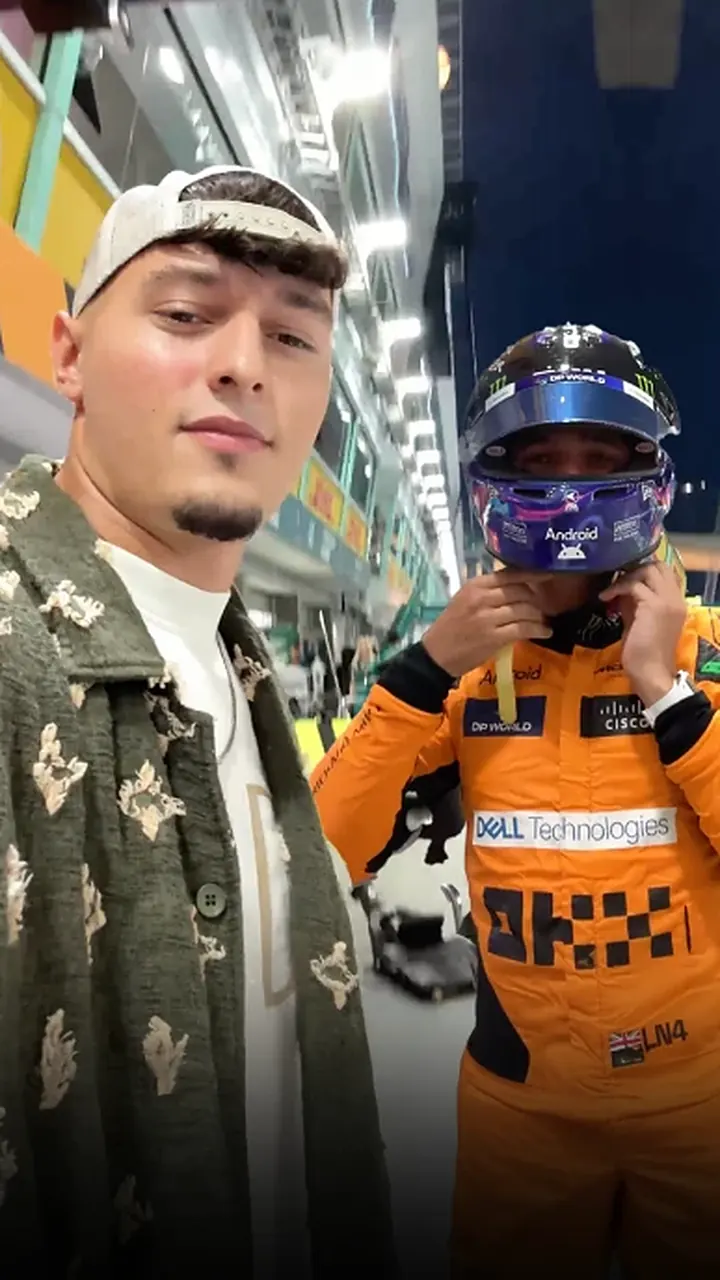 Filmstill: LANDO NORRIS — TRANSITION