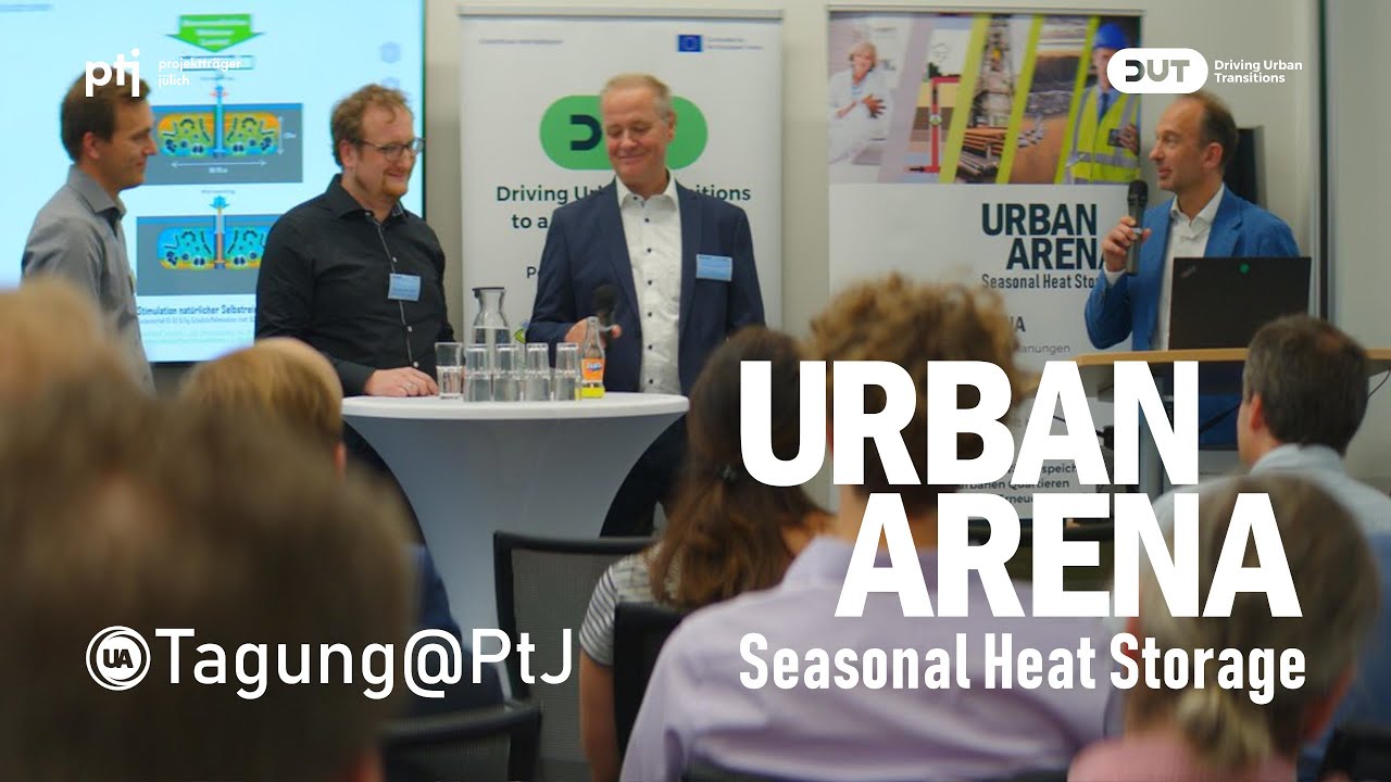Filmstill: URBAN ARENA SEASONAL HEAT STORAGE — TAGUNG